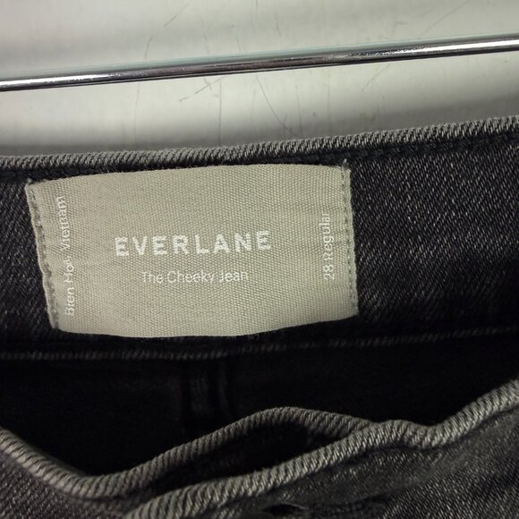 Everlane The Cheeky Jean Washed Black Wash Hi-Rise Size 28 EUC - Picture 6 of 10